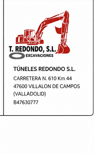 T. Redondo, S.L., Excavaciones